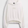 Bluza z kapturem Vintagesoft Oversized Crop Logo