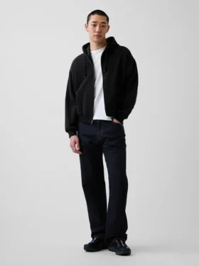 Bluza z kapturem Vintagesoft Oversized Crop Zip