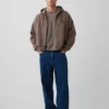 Bluza z kapturem Vintagesoft Oversized Crop Zip