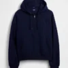 Bluza z kapturem Vintagesoft Oversized Crop Zip