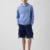 Bluza z kapturem Vintagesoft Oversized z logo Americana
