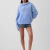 Bluza z kapturem Vintagesoft Oversized z logo Americana