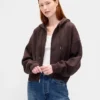 Bluza z kapturem Vintagesoft Wedge Zip