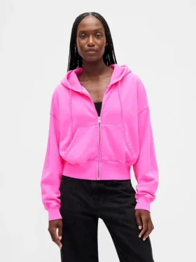 Bluza z kapturem Vintagesoft Wedge Zip