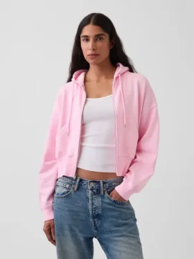 Bluza z kapturem Vintagesoft Wedge Zip