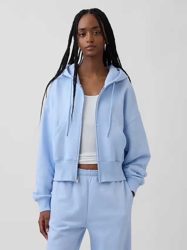 Bluza z kapturem Vintagesoft Wedge Zip