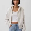 Bluza z kapturem Vintagesoft Wedge Zip