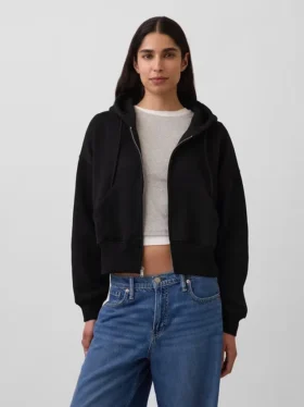 Bluza z kapturem Vintagesoft Wedge Zip