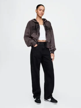 Bluza z kapturem Vintagesoft Wedge Zip