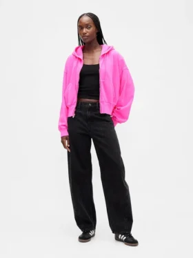 Bluza z kapturem Vintagesoft Wedge Zip