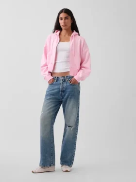 Bluza z kapturem Vintagesoft Wedge Zip
