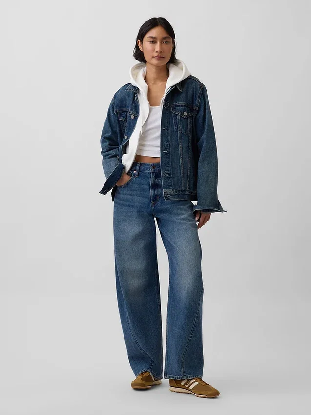 Bluza z kapturem Vintagesoft Wedge Zip