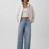 Bluza z kapturem Vintagesoft Wedge Zip
