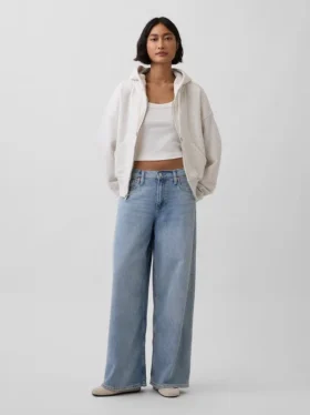 Bluza z kapturem Vintagesoft Wedge Zip