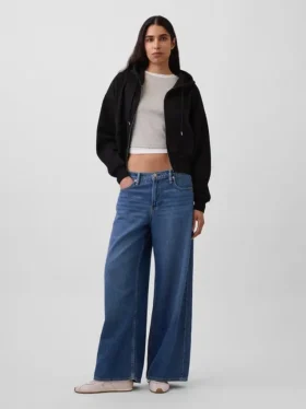 Bluza z kapturem Vintagesoft Wedge Zip