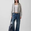Bluza z kapturem Vintagesoft Wedge Zip