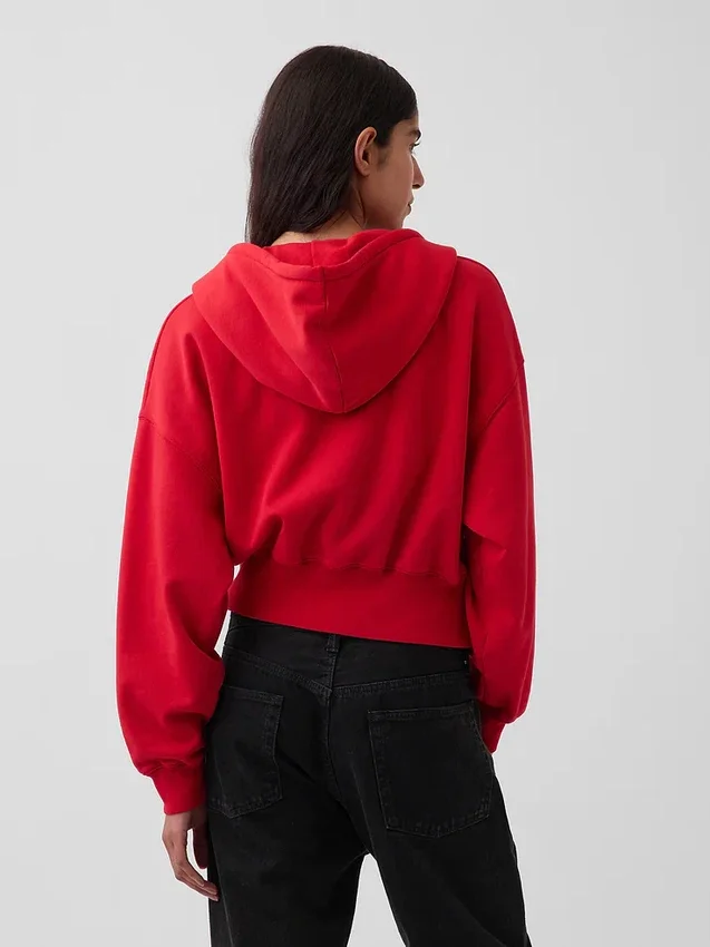 Bluza z kapturem Vintagesoft Wedge Zip