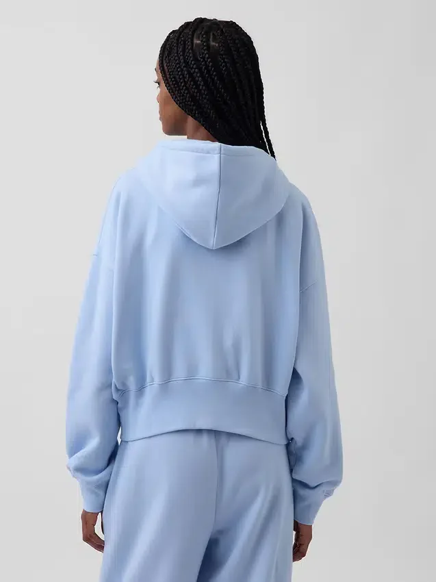 Bluza z kapturem Vintagesoft Wedge Zip