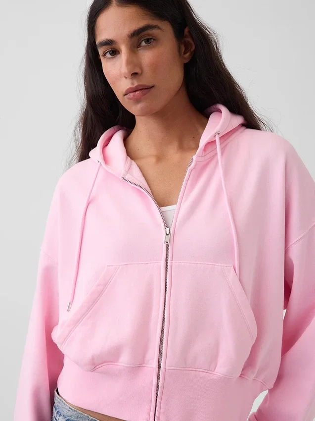 Bluza z kapturem Vintagesoft Wedge Zip