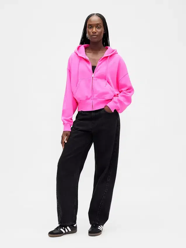 Bluza z kapturem Vintagesoft Wedge Zip