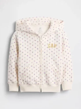 Bluza z kapturem Vintagesoft z zamkiem dla Niemowląt i Maluchów