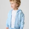 Bluza z kapturem Vintagesoft z zamkiem dla Niemowląt i Maluchów