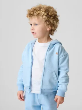 Bluza z kapturem Vintagesoft z zamkiem dla Niemowląt i Maluchów