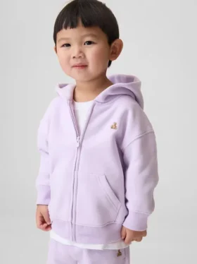 Bluza z kapturem Vintagesoft z zamkiem dla Niemowląt i Maluchów