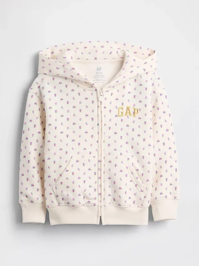 Bluza z kapturem Vintagesoft z zamkiem dla Niemowląt i Maluchów