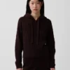 Bluza z kapturem z miękkiej dzianiny CashSoft o luźnym kroju