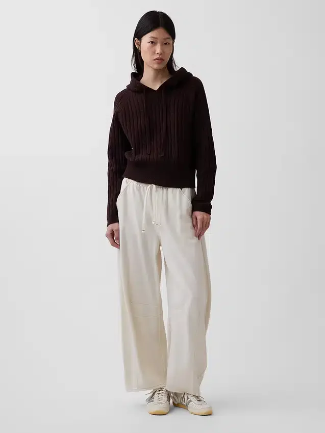 Bluza z kapturem z miękkiej dzianiny CashSoft o luźnym kroju