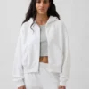 Bluza z kapturem z miękkiej dzianiny frotte „Vintage”