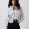 Bluza z kapturem z miękkiej dzianiny frotte „Vintage”