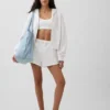 Bluza z kapturem z miękkiej dzianiny frotte „Vintage”