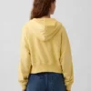 Bluza z kapturem z miękkiej dzianiny frotte „Vintage”