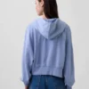 Bluza z kapturem z miękkiej dzianiny frotte „Vintage”