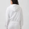 Bluza z kapturem z miękkiej dzianiny frotte „Vintage”