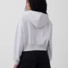 Bluza z kapturem z miękkiej dzianiny frotte „Vintage”