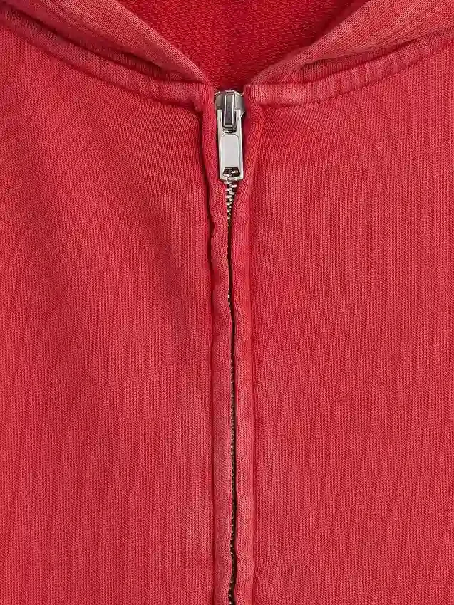 Bluza z kapturem z miękkiej dzianiny frotte „Vintage”