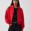 Bluza z kapturem z miękkiej frotte Vintagesoft, oversize, z zamkiem i klinowym krojem