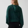 Bluza z kapturem z miękkiej frotte Vintagesoft, oversize, z zamkiem i klinowym krojem