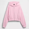 Bluza z kapturem z miękkiej frotte Vintagesoft, oversize, z zamkiem i klinowym krojem