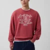 Bluza z logo Keith Haring z grubej dzianiny
