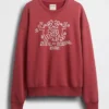 Bluza z logo Keith Haring z grubej dzianiny