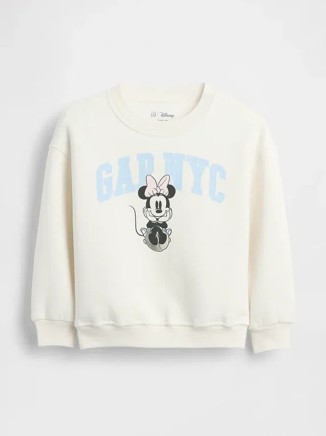 Bluza z logo Vintagesoft Nyc z kolekcji Gap × Niemowlęta i Maluchy