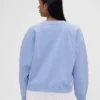 Bluza z nadrukiem logo GAP × Summer Fridays w stylu oversize z raglanowymi rękawami