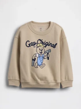 Bluza z nadrukiem Vintagesoft dla Niemowląt i Maluchów