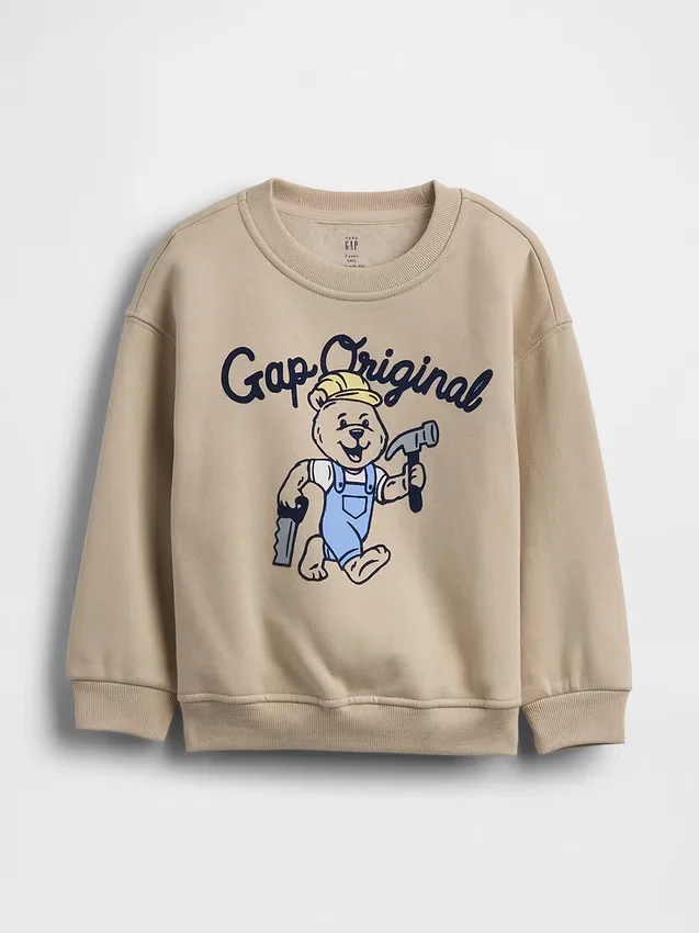 Bluza z nadrukiem Vintagesoft dla Niemowląt i Maluchów