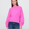 Bluza z okrągłym dekoltem i klinowym wykończeniem Vintagesoft