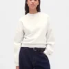 Bluza z okrągłym dekoltem i klinowym wykończeniem Vintagesoft